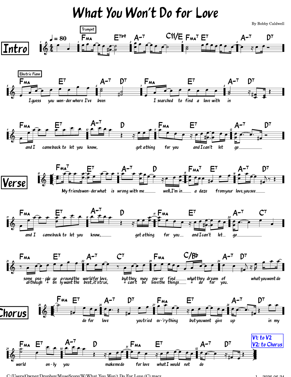 Sheet Music